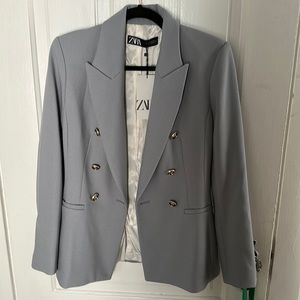 Zara size small grey women’s blazer
